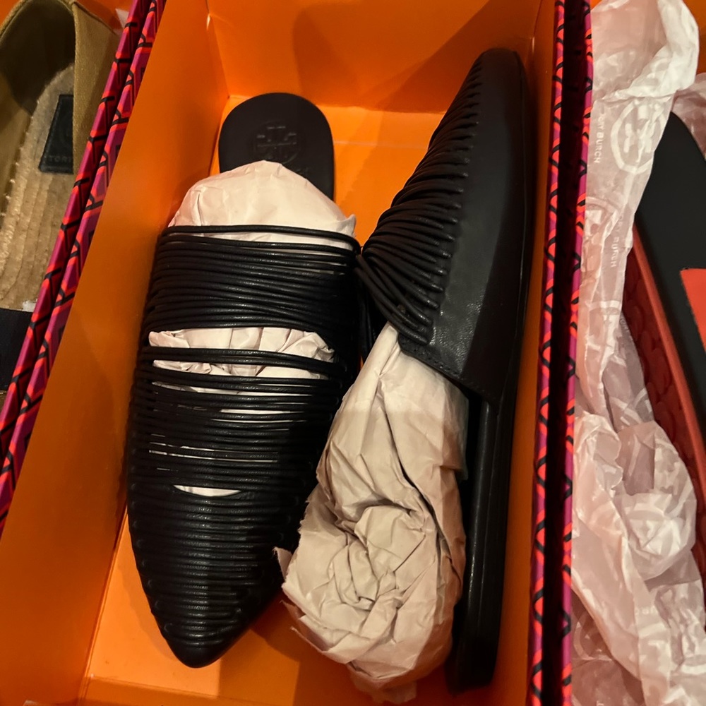 Tory Burch mules leather